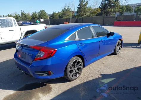 2021 Honda Civic Sport z USA, uszkodzony, nr VIN 2HGFC2F86MH525819